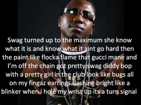 gucci mane swag so sick major labels clone it lyrics|Sick Swag Lyrics .